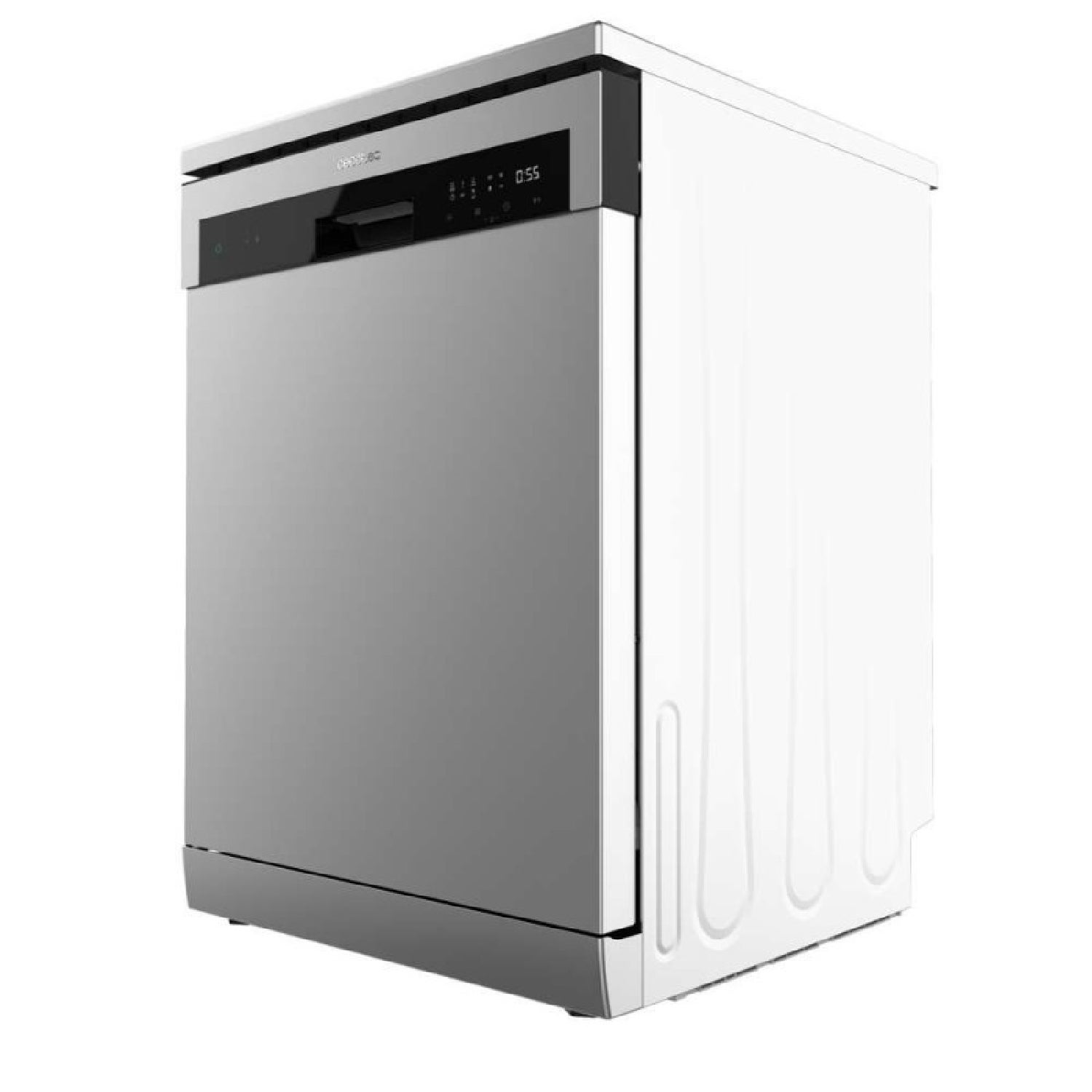 Cecotec Lave-vaisselle Indépendant de 60 cm Bolero Aguazero 6200 Inox D. 14 Couverts, 6 Programmes avec Dual Zone Wash, Dry+ - 9