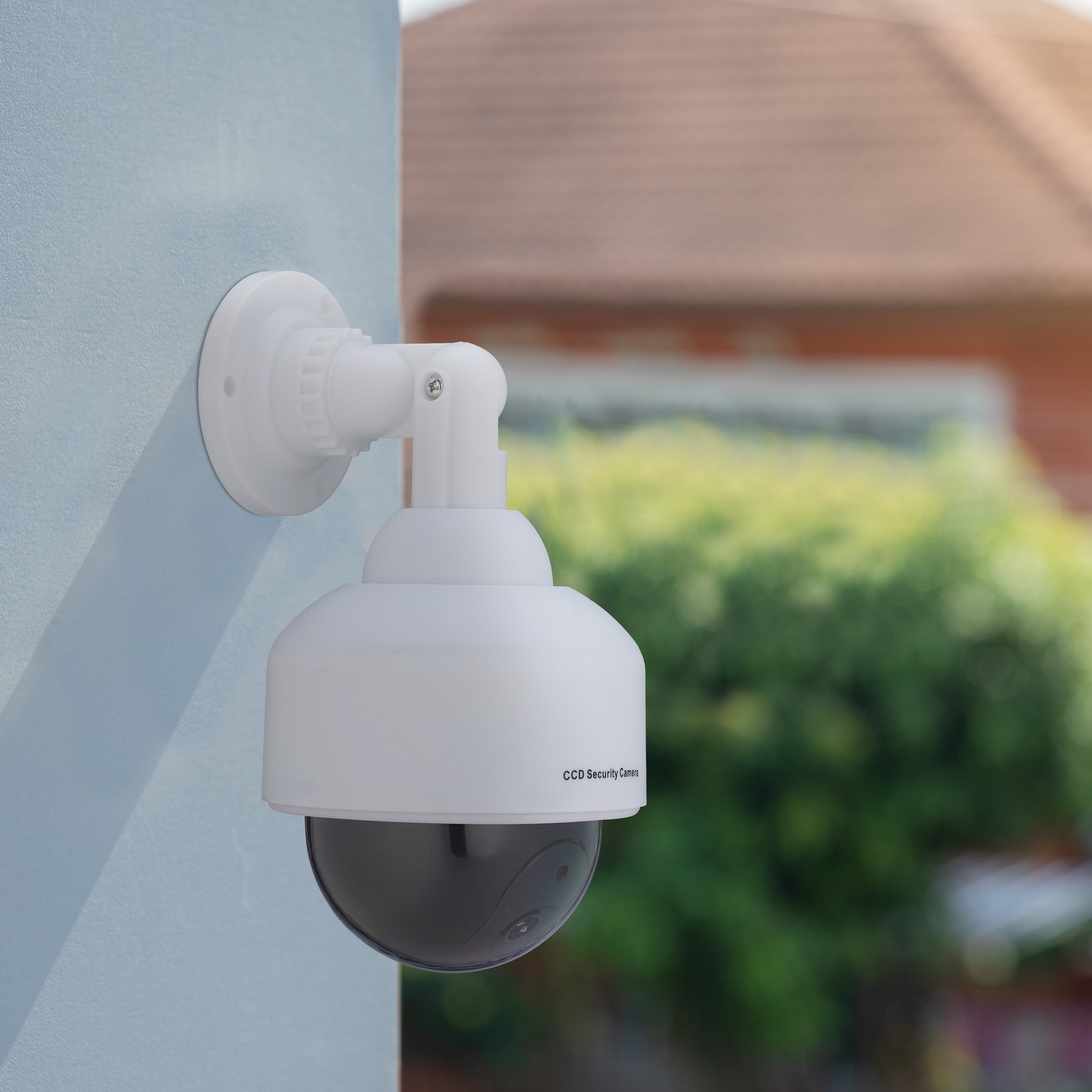 Fausse caméra de surveillance lampe led et détecteur pir