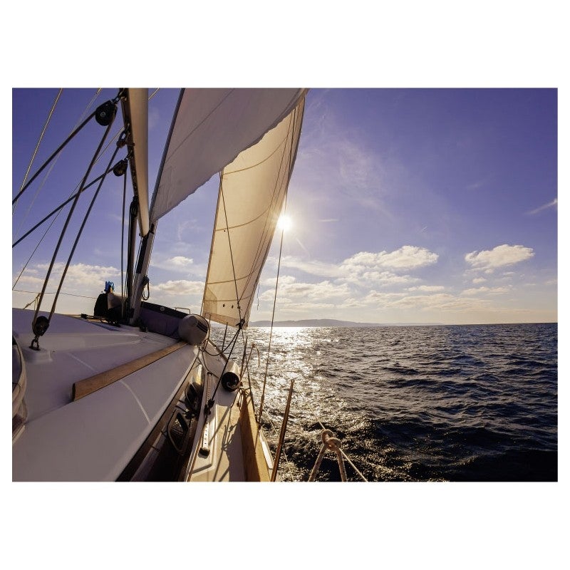 Tableau toile en kit EN MER 180 x 130 cm - Toile textile sans PVC, Made in France par Scenolia - 2