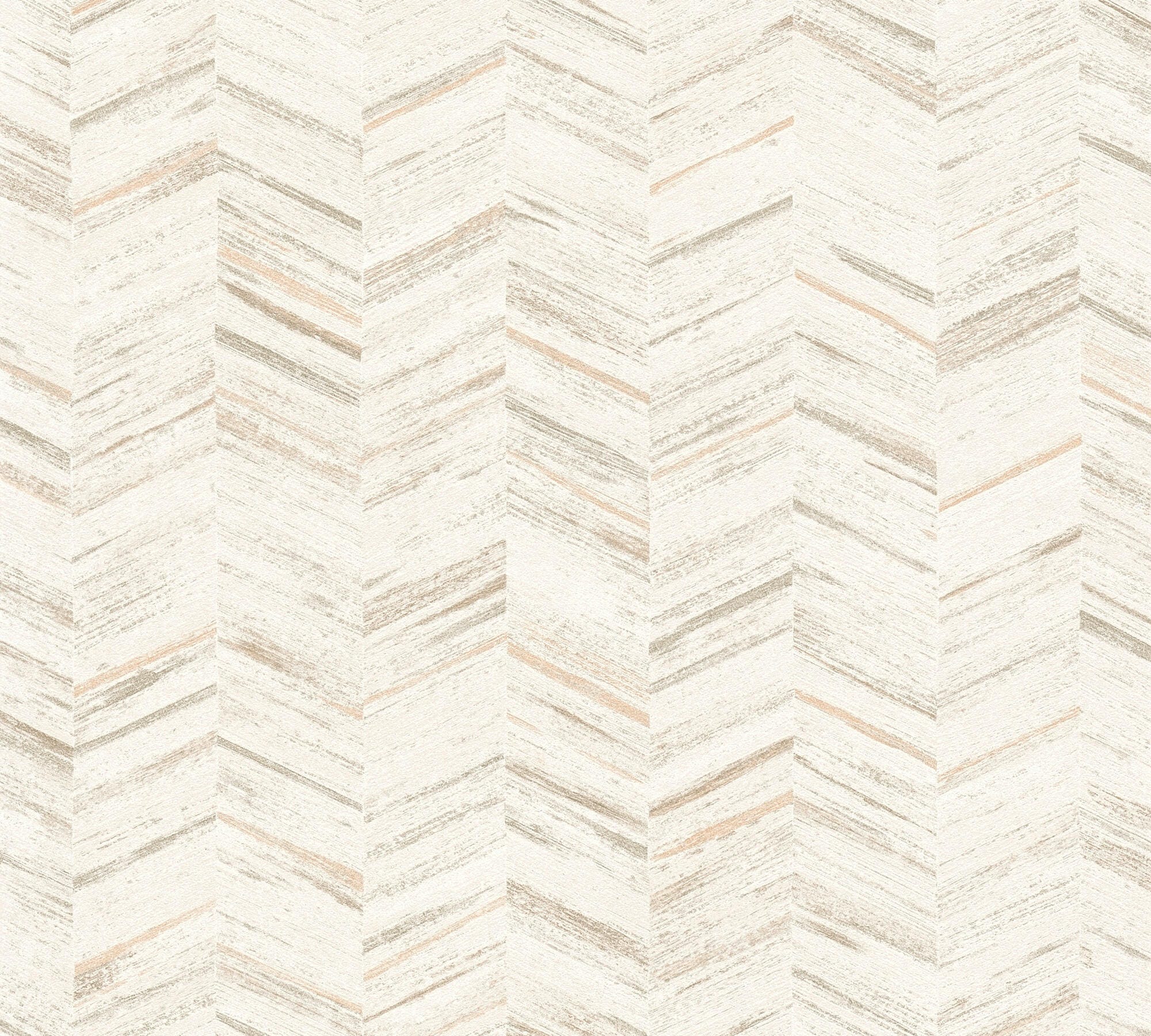 Carta da parati in vinile geometrica Geo-Effect beige - 7