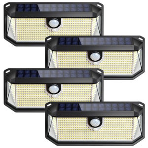 Lumière Solaire Extérieure à Clip - Détecteur De Mouvement, étanche, Portable | Jardin, Terrasse, Garage, Camping