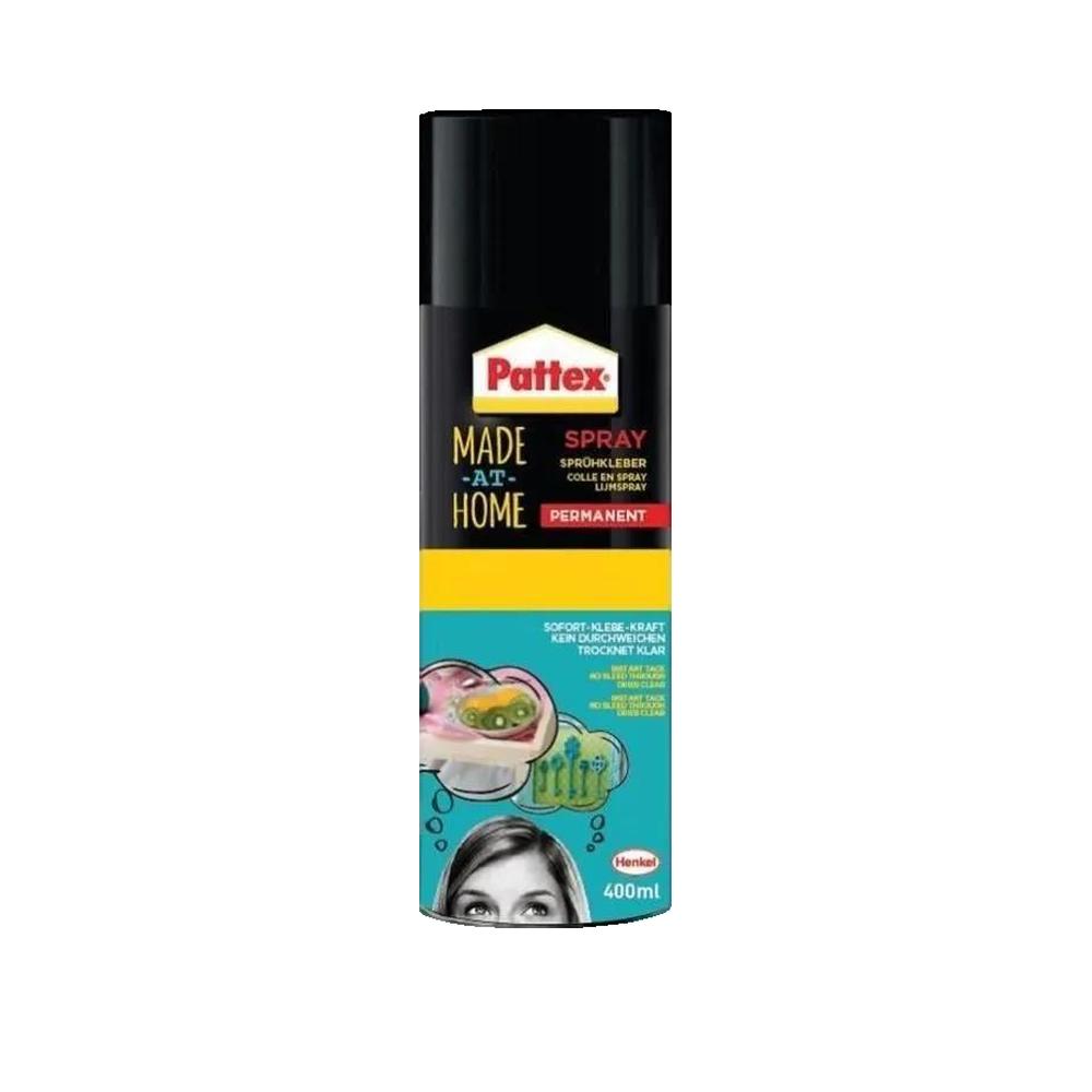 Colle spray permanent transparent adhérence immédiate 400ML PATTEX ...