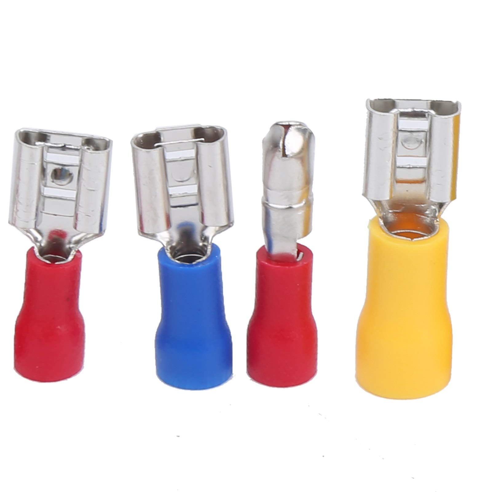 236 pezzi set di terminali a crimpare, blocco connettore tubo isolante, accessori per collegamento cavi - 8