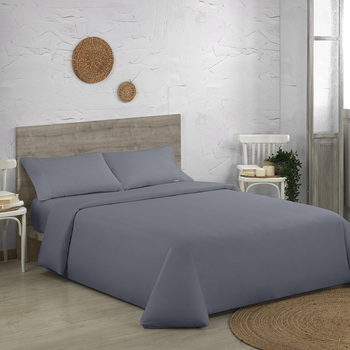 Parure de lit Oiseaux de paradis Parure de lit Queen Size 4 pièces 200