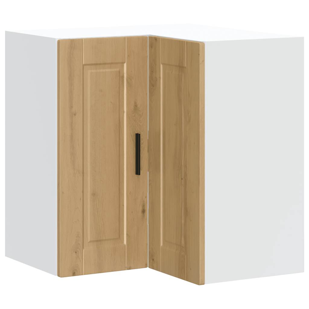 vidaXL Armoire d'Angle Cuisine Kalmar Chêne Marron - Meuble bas de cuisine - Rue du Commerce vidaXL Armoire d'Angle Cuisine Kalmar Chêne Marron - Meuble bas de cuisine - Rue du Commerce
