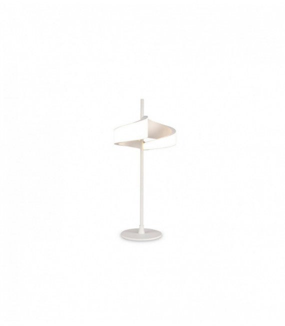 Lampe à Pince LED ABISKO - 6,5W - PVC Blanc - Interrupteur Tactile - Prise Type E - Réglable