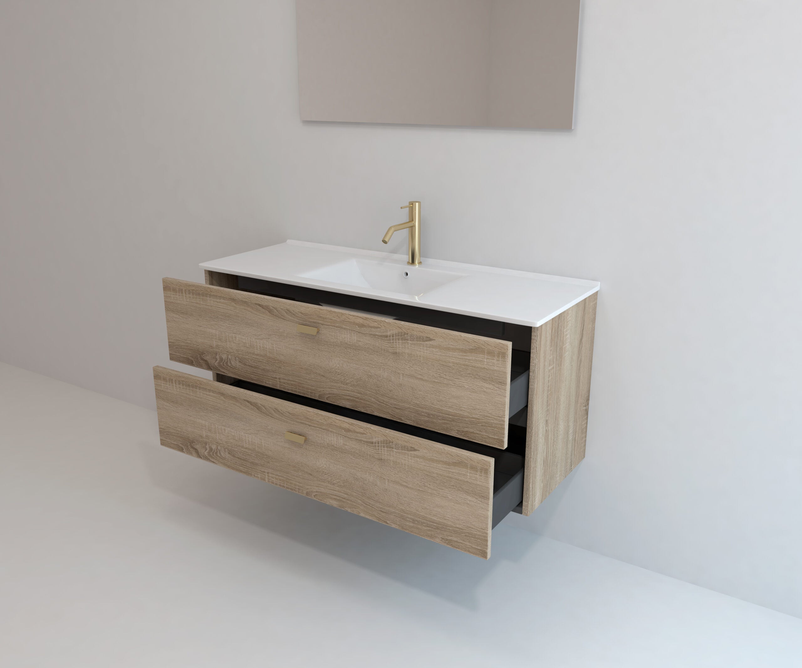 Ensemble de meubles de salle de bain Avantarea GARONNE Bardolino 120 cm + lavabo - 5