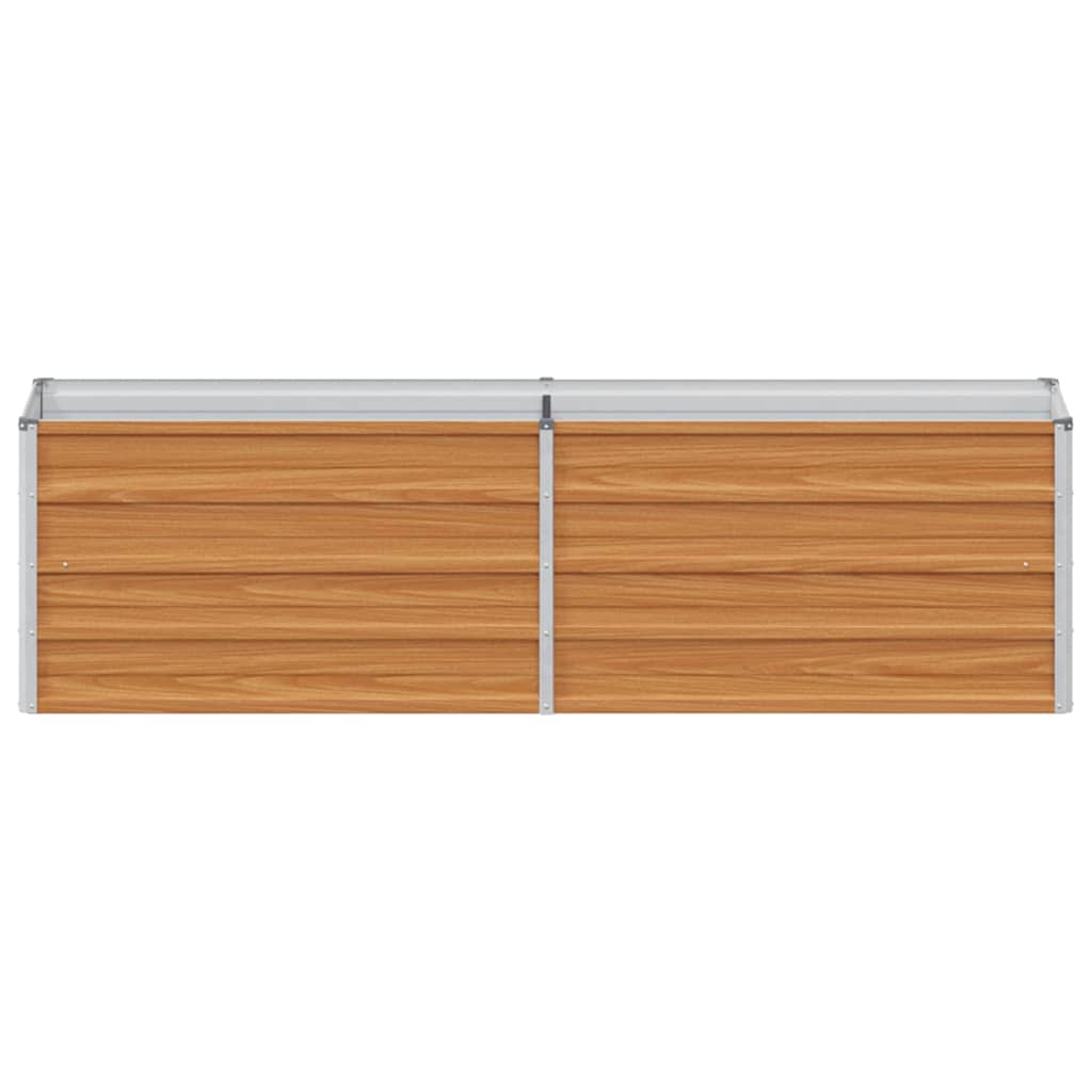 vidaXL Jardinière surélevée Marron Clair 160 x 40 x 45 cm - 5