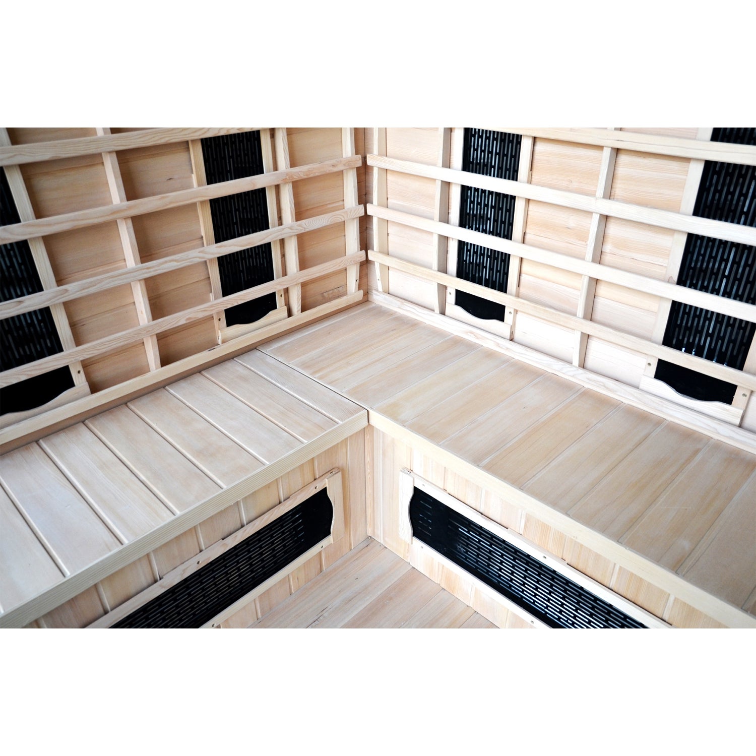 Cabine de sauna luxe infrarouge 3-4 places NARVIK - 6