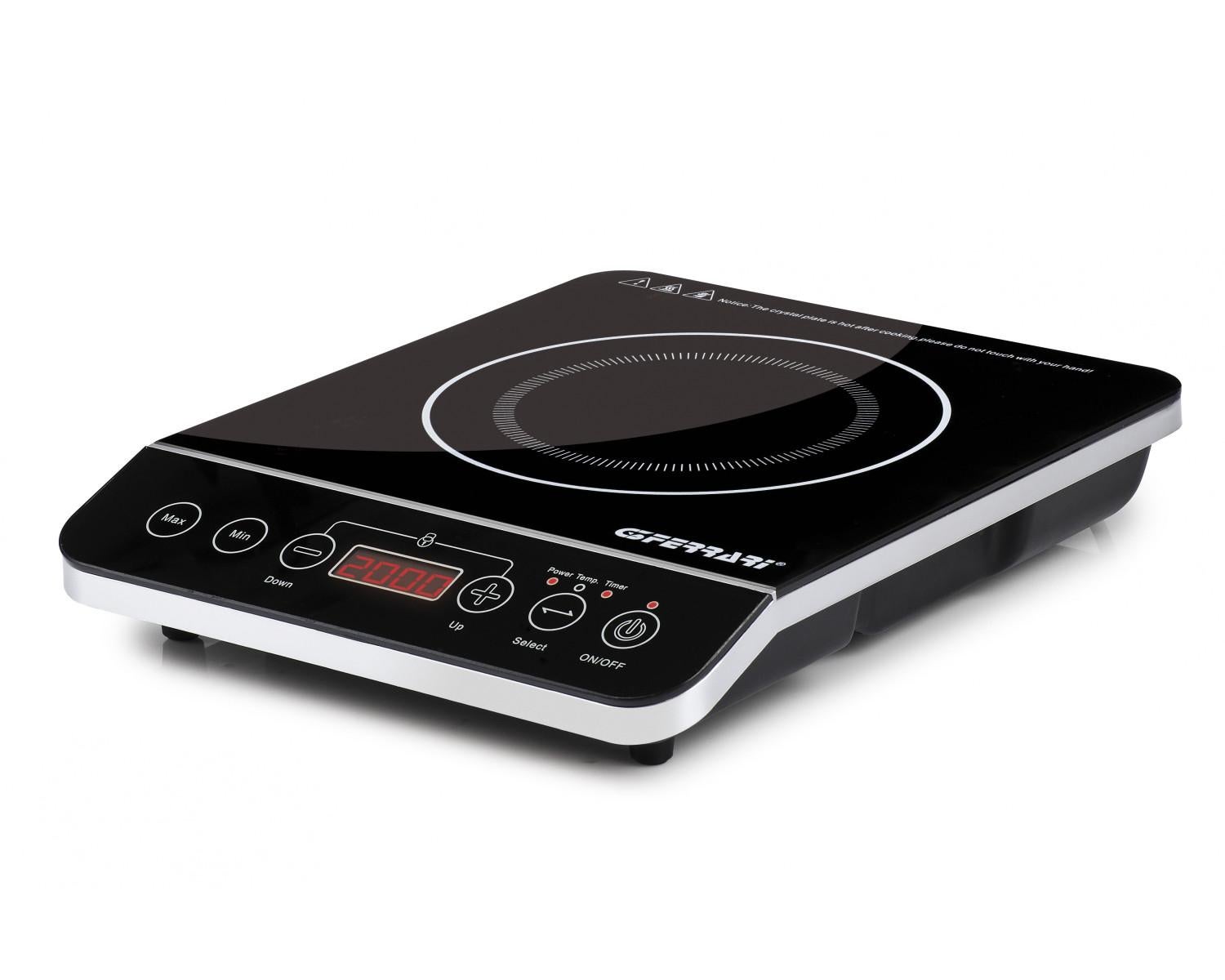 G3 Ferrari Negro Placa De Inducción G10061 Hobs 1 Zona 2000W - Imagen 2