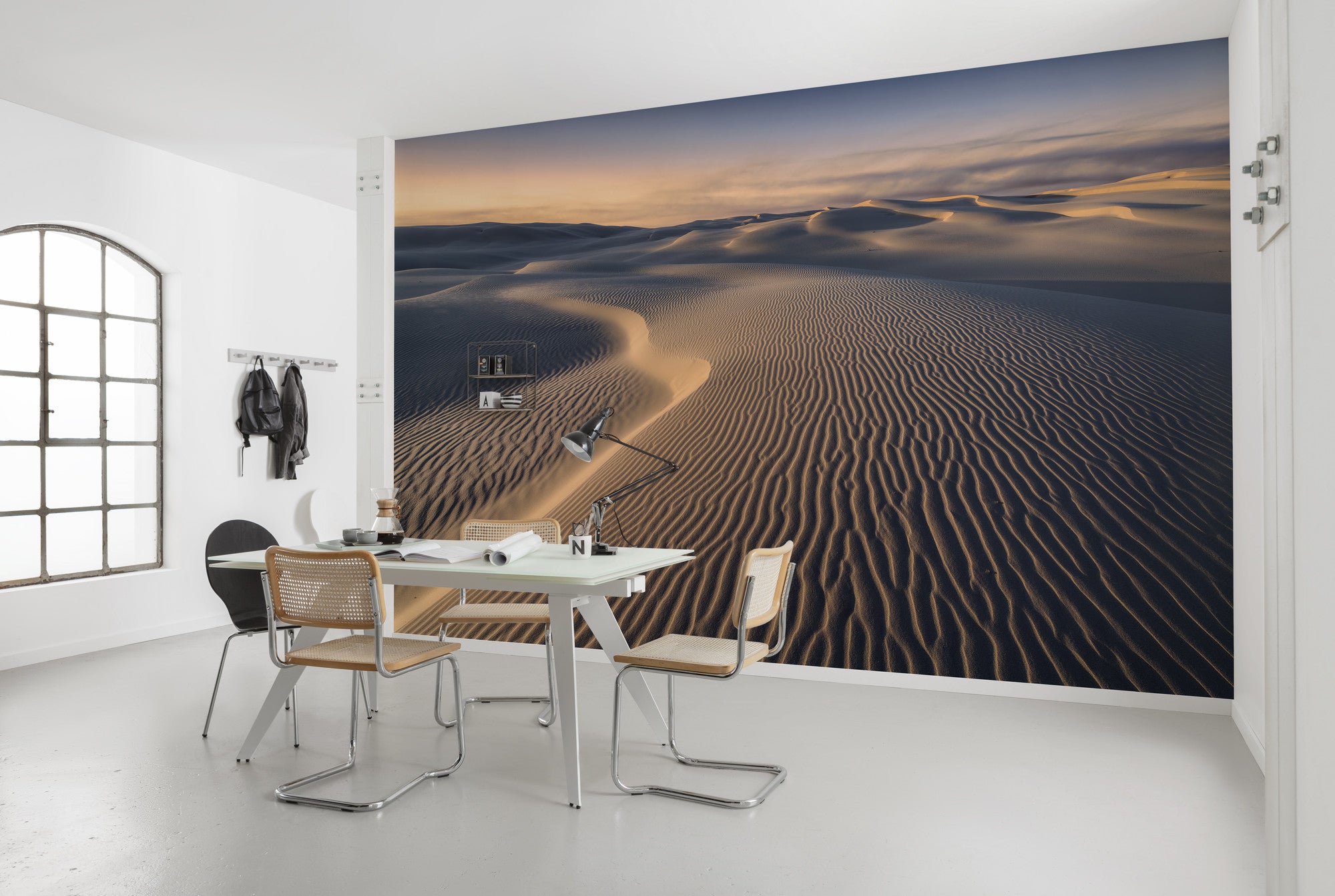 Fototapeta krajobraz piaskowego beżu - 450 x 280 cm - SANDERS &amp; SANDERS