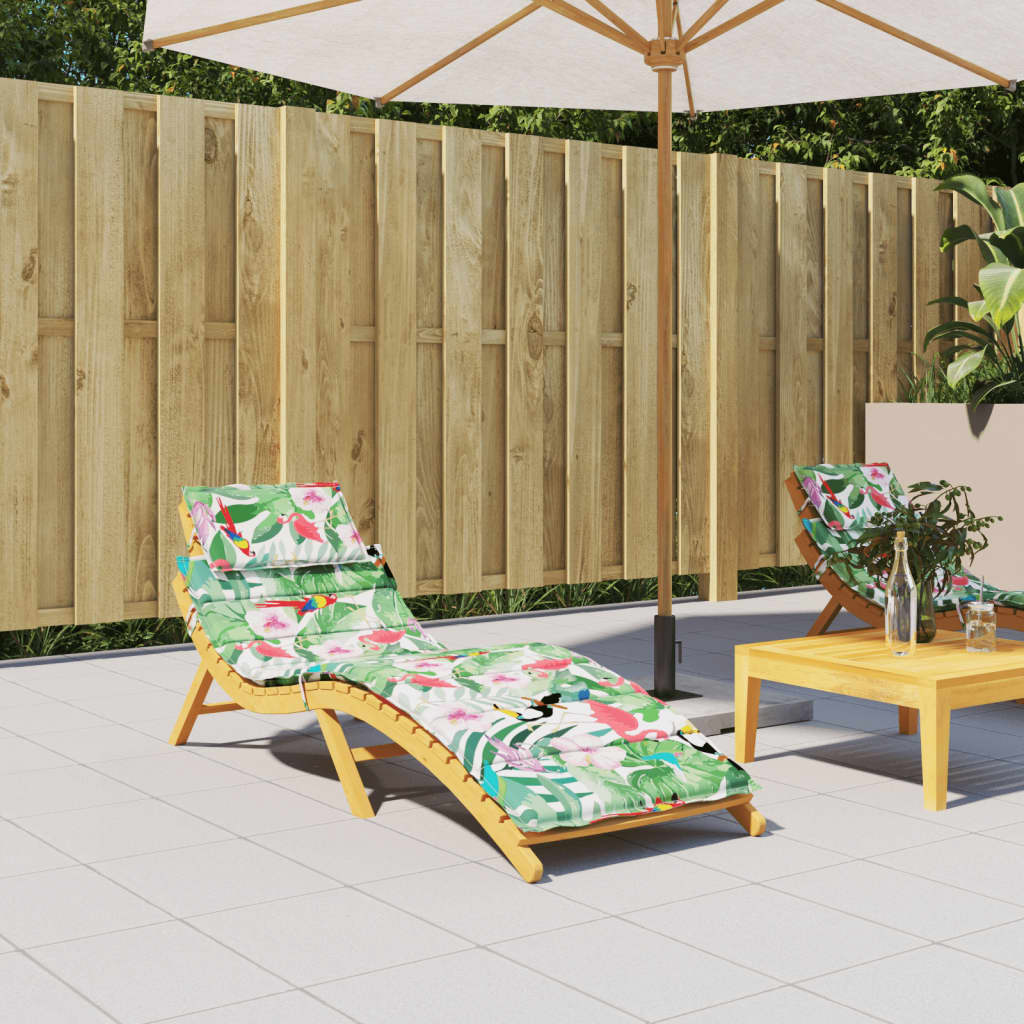 Poduszka na leżak, wielokolorowa, tkanina Oxford vidaXL