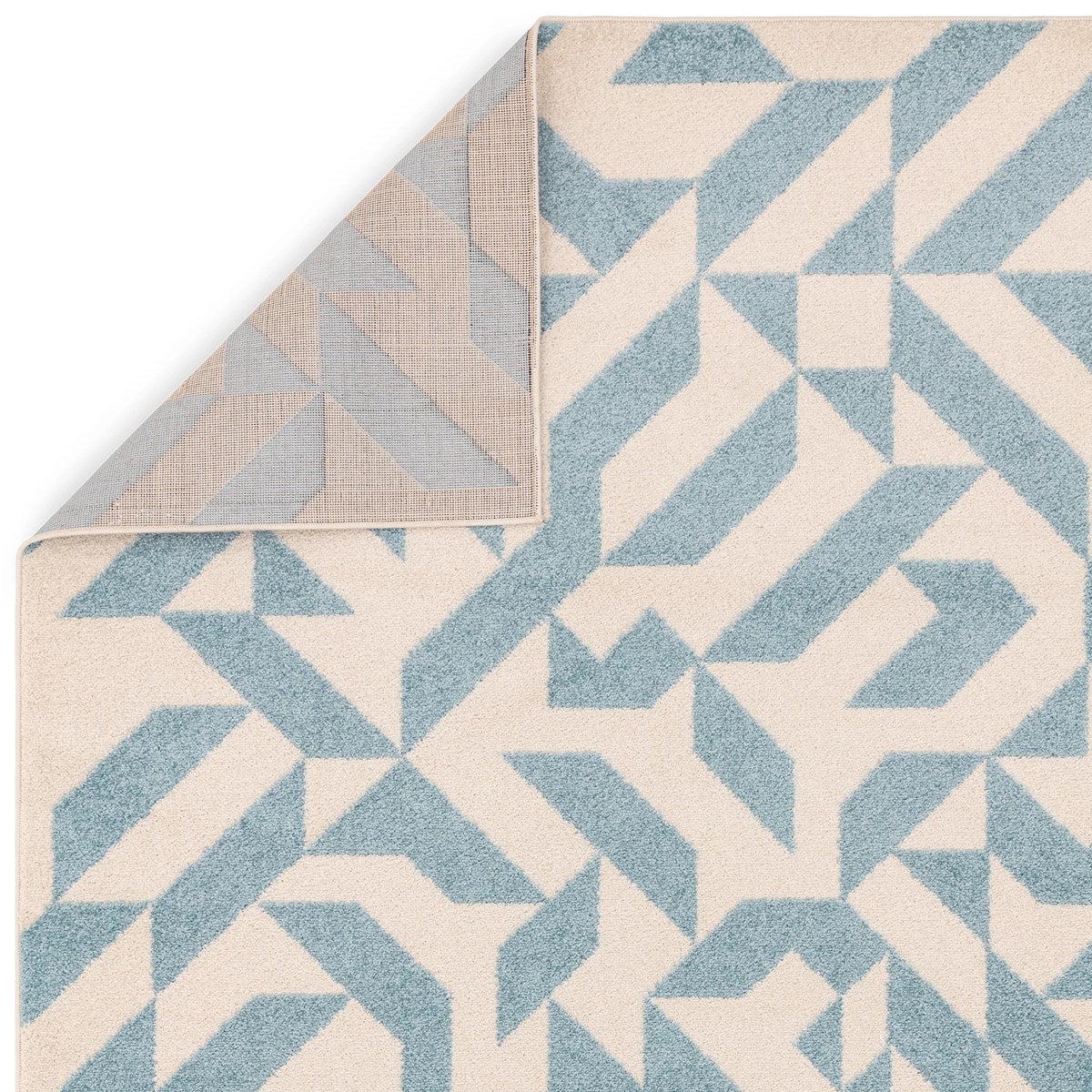 Tapis de salon tissé plat moderne SHAPY 160x230 cm - 2