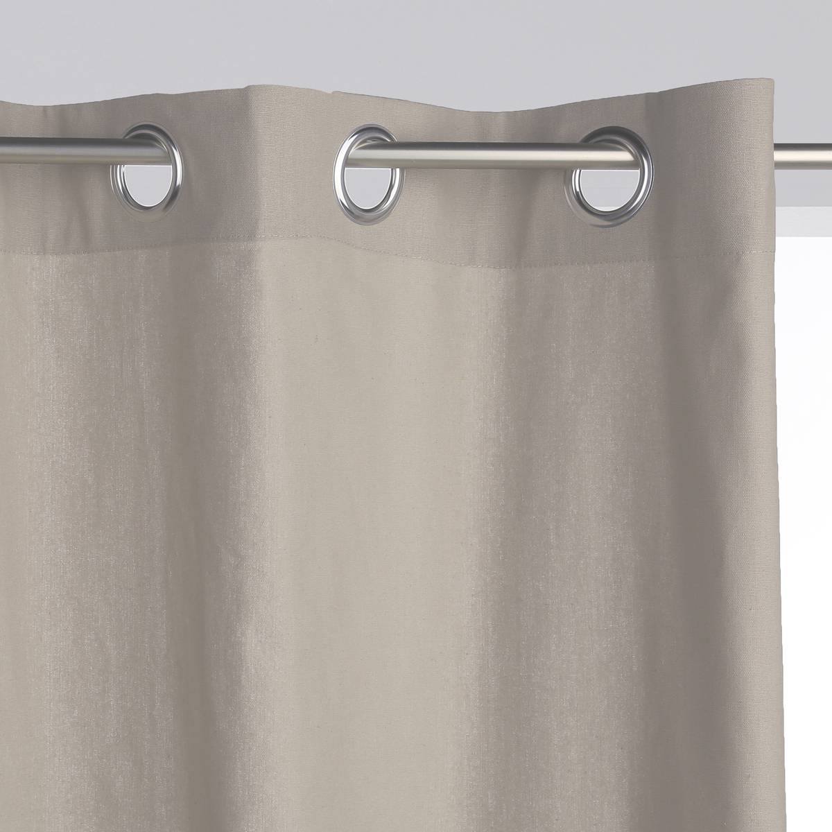 Cortina panamá - beige - 140x260 cm - atmosphera créateur d'intérieur