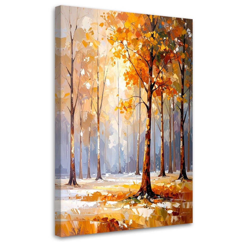 Obraz do salonu sypialni krajObraz drzewa las natura 40x60