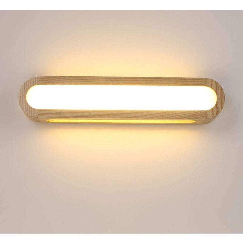 Wewnętrzna lampa ścienna LED z możliwością ściemniania, do salonu, sypialni, na schody, korytarz, do łazienki (45 cm)