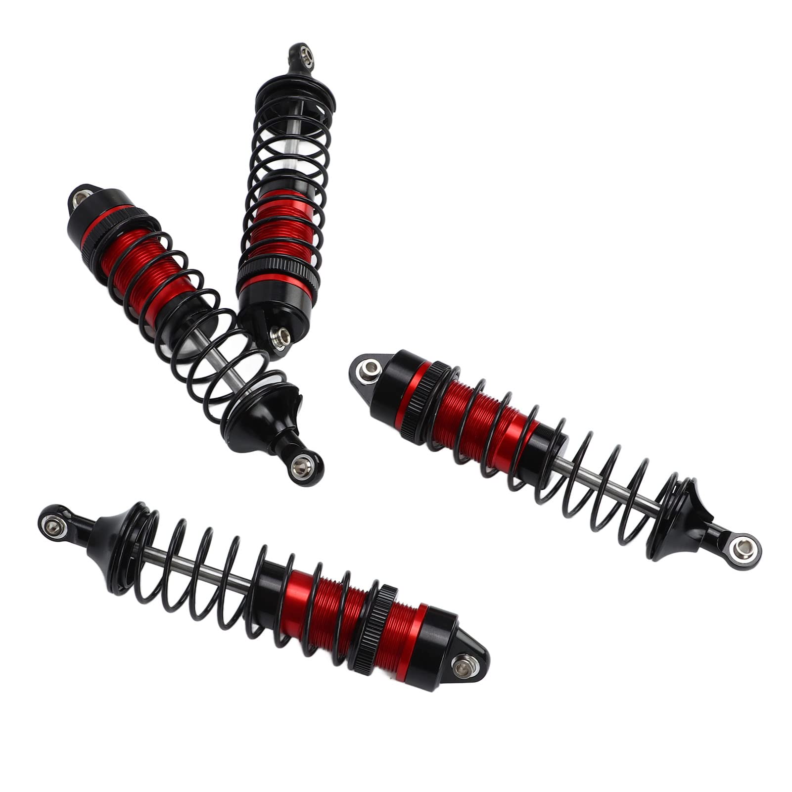 pezzi 115mm RC Ammortizzatore in lega di alluminio ad alta elasticità RC Auto Ammortizzatore per Arrma per Traxxas per Losi 1:10 RC Auto - 8