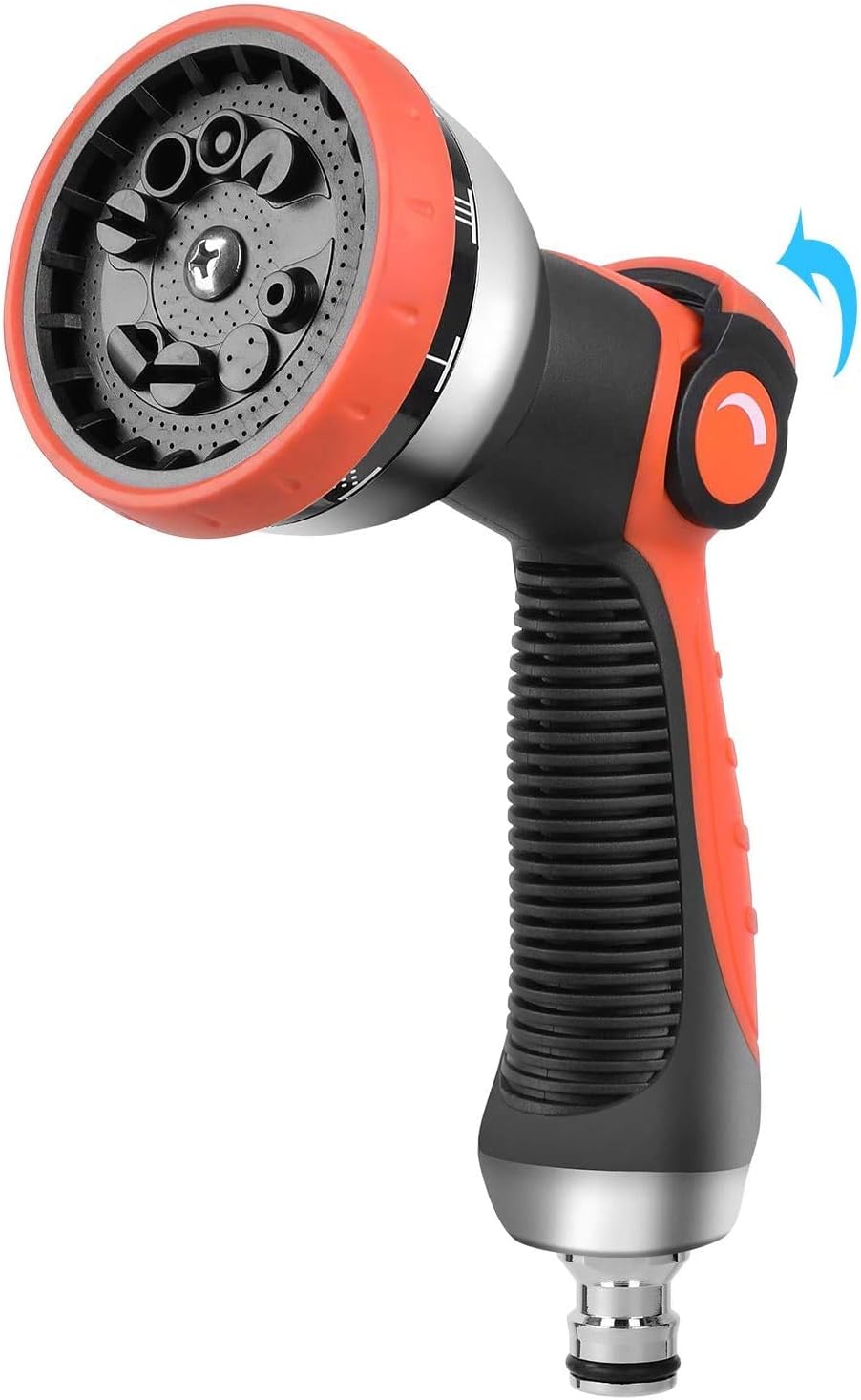Pistolet do podlewania ogrodu z regulowanymi modelami wielofunkcyjny spryskiwacz z kontrolowanym przepływem wody mycia samochodu czyszczenia podwórka