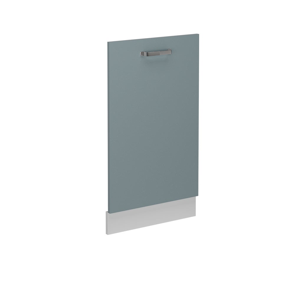 Vicco Panel przedni zmywarki R-Line, Niebiesko-szary, 45 cm bez blatu roboczego