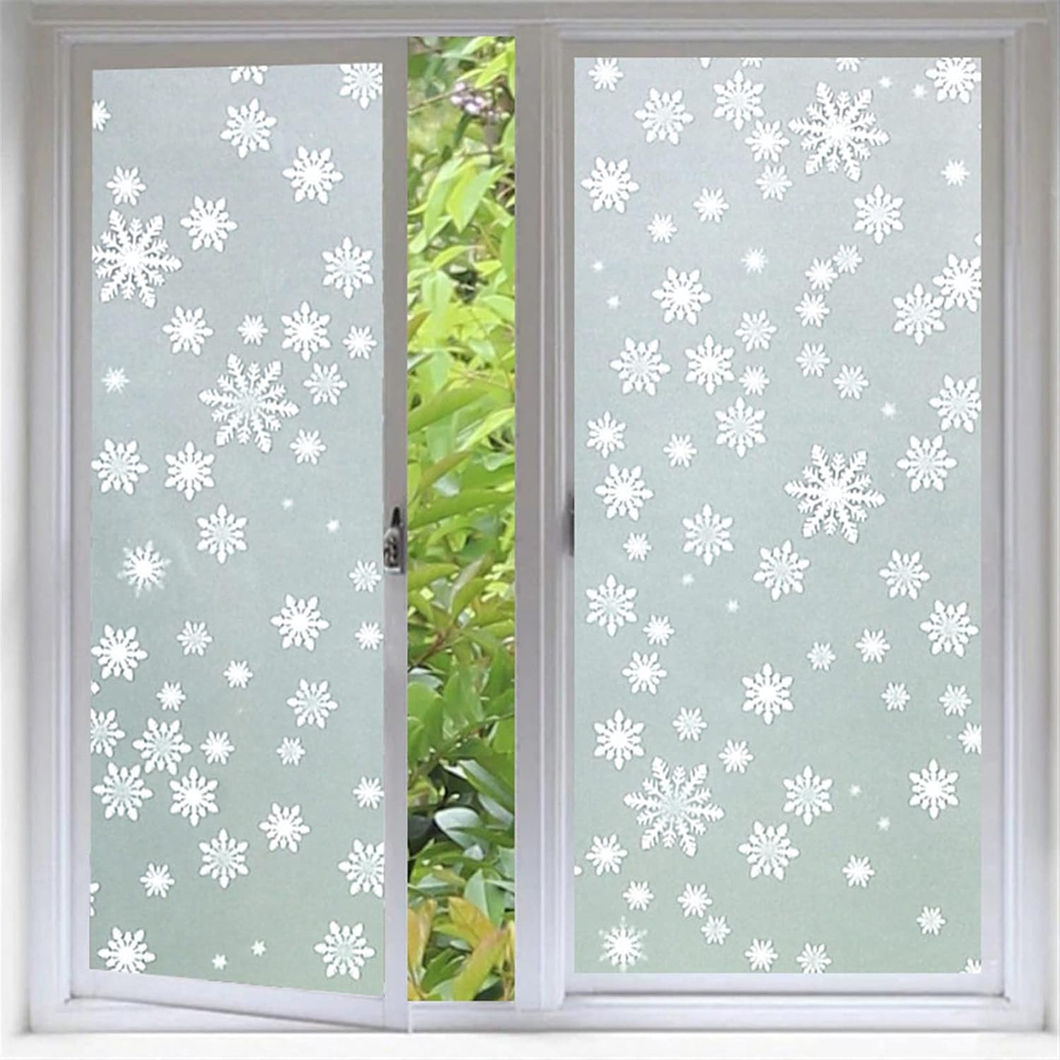 Xoeryoy 2pcs Film De Fenêtre D'intimité, 18x39 Auto-adhésif