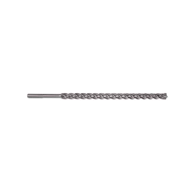 Foret Béton SDS MAX 16x460mm WERHE - 4 Lames Carbure - Pour Perceuse à Percussion - Double Hélice
