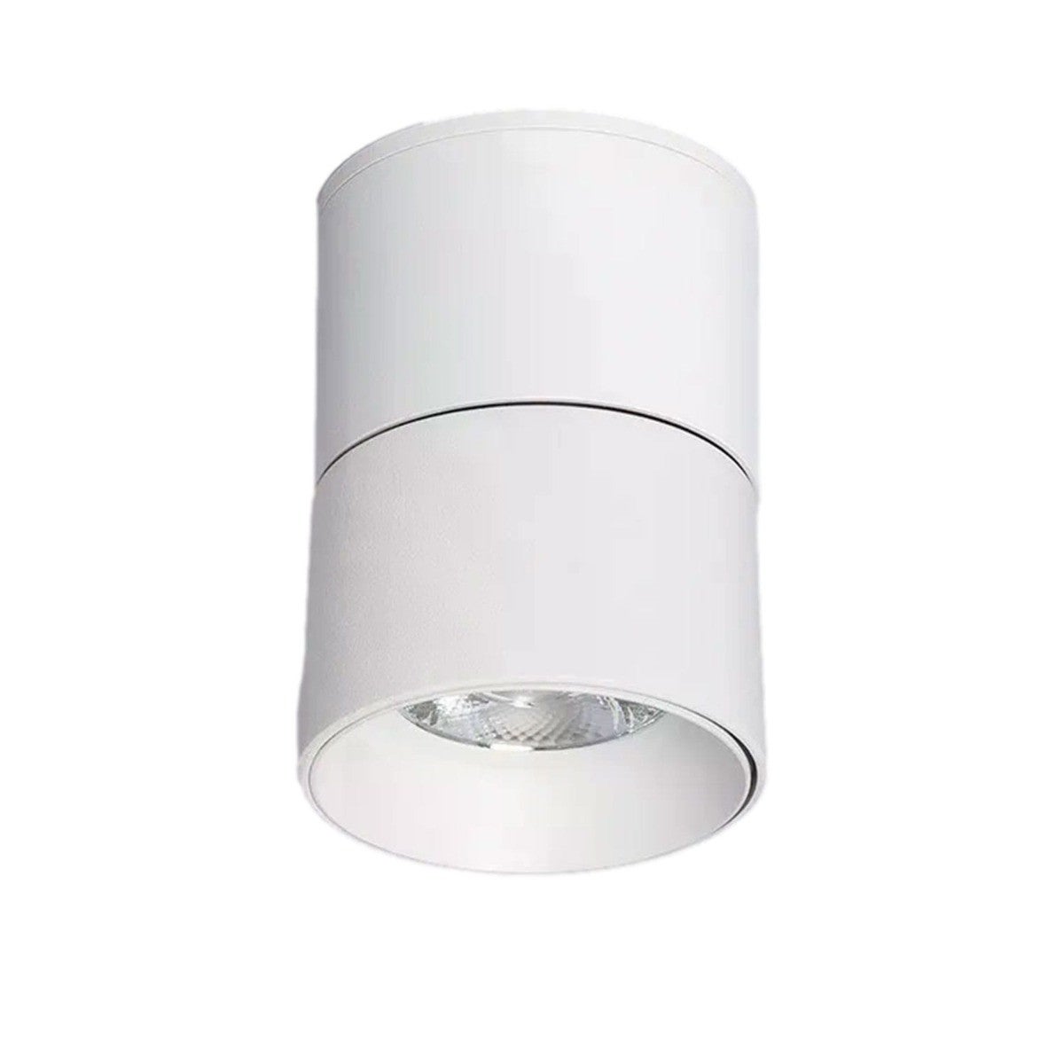 Reflektor sufitowy spot natynkowy okrągły Romeo biały LED 7W 4000K-4500K wym: 9,7 x 7,2 x 7,2 cm metal Abruzzo