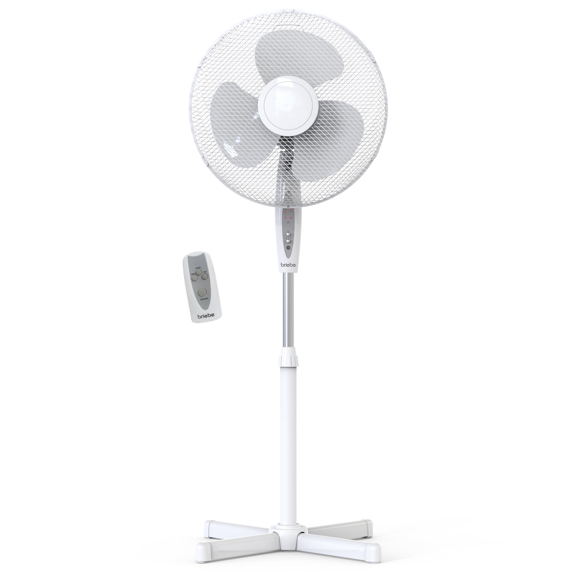 Beacon Lighting Breeze Ventilateur mural avec télécommande Blanc 41 cm