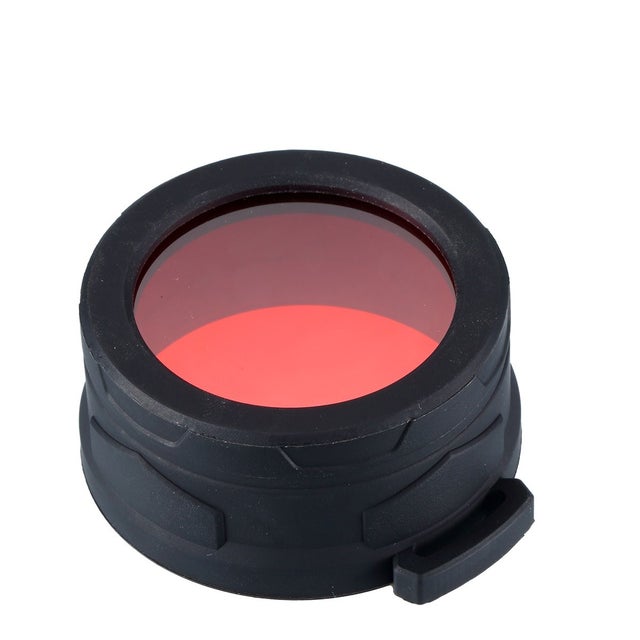 Filtre de couleur pour lampes de poche Nitecore 50 mm - rouge