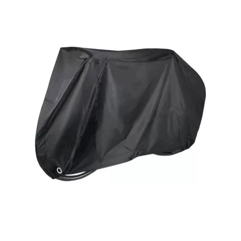 Tenda Copribici Impermeabile Con Pala In Lega - Capanno Da Esterno Per 2 Bici Con Pavimento E Cerniera, Antipolvere, Antipioggia (XL, Nero 2.2x0.9x1.7m)