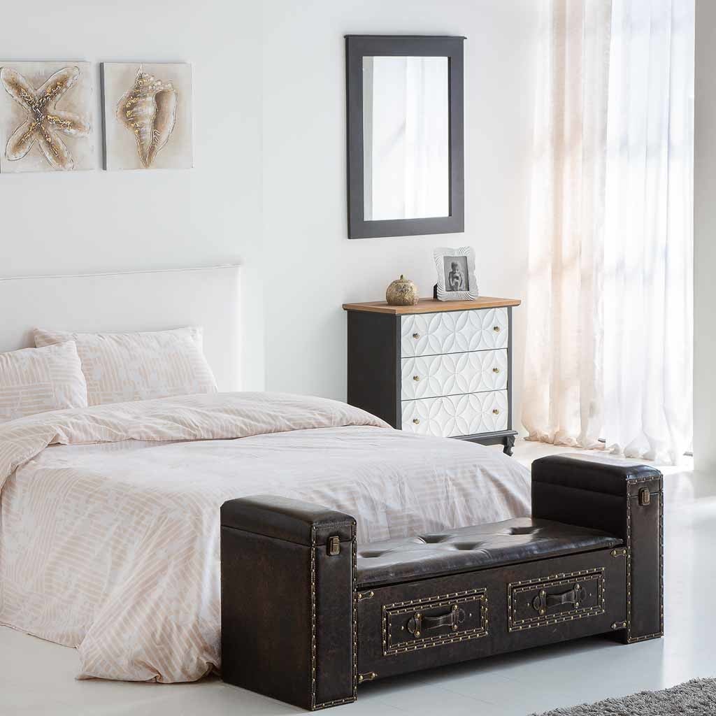 Versa Kelly Commode Pour Rangement, Tiroir Chambre, Chiffonnier, 85 X