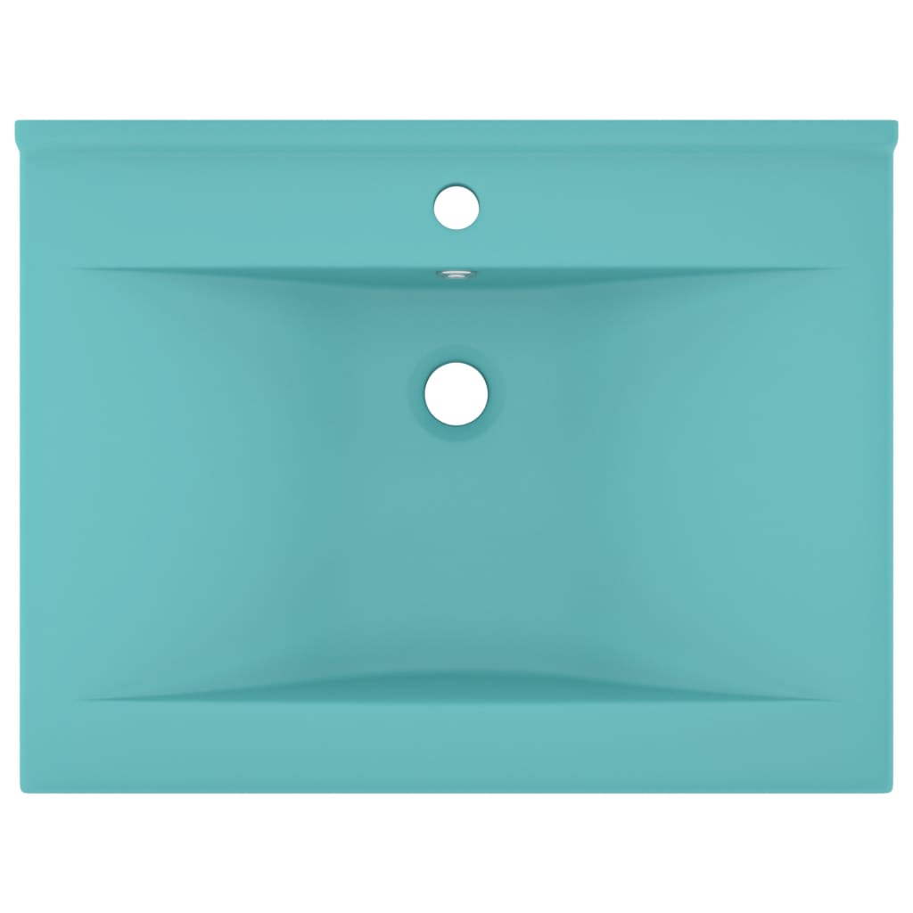 Maison Exclusive - Lavabo con Foro Rubinetto Verde CMaison Exclusive - aro Opaco 60x46 cm Ceramica - 3