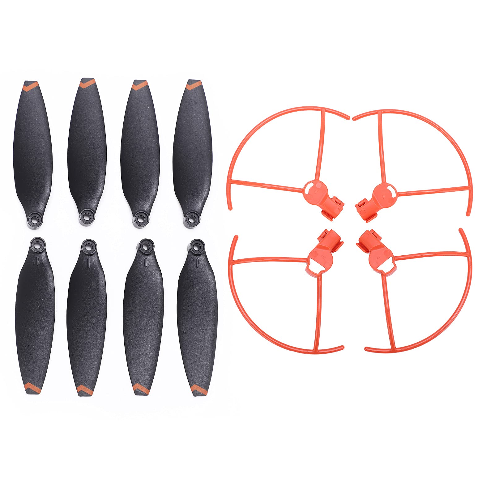 Set De 12 Hélices RC 2 Pales – 25,4 Cm, 6 Sens Horaire + 6 Anti-horaire, Vert, Avec Rondelles