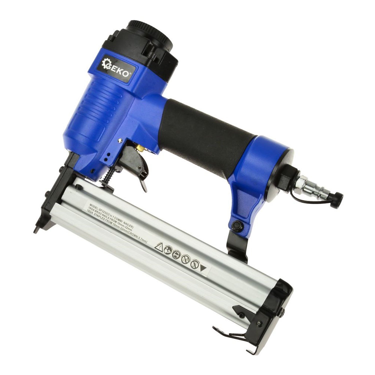 Capsator pneumatic 2in1 pentru cuie si capse GEKO