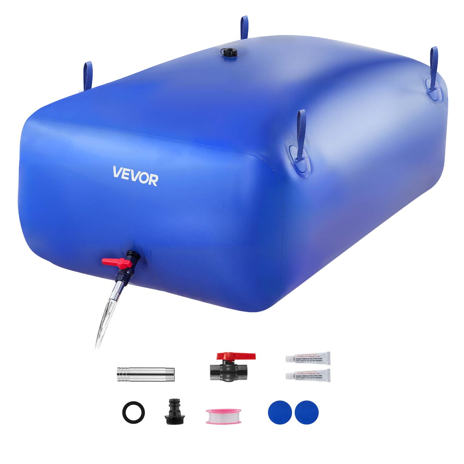 Réservoir D'Eau Portable 80L Avec Robinet - Conteneur Eau Camping Car, Transporteur Plastique HDPE Alimentaire, Idéal Urgence & Plein Air