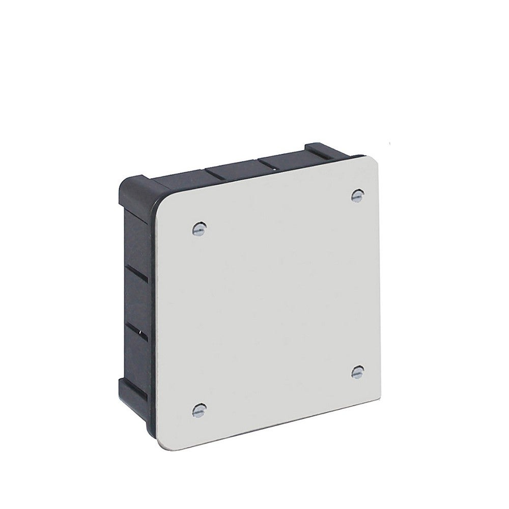 Boîte de Dérivation Encastrable à Sceller Carrée 100x100x45mm Leroy Merlin