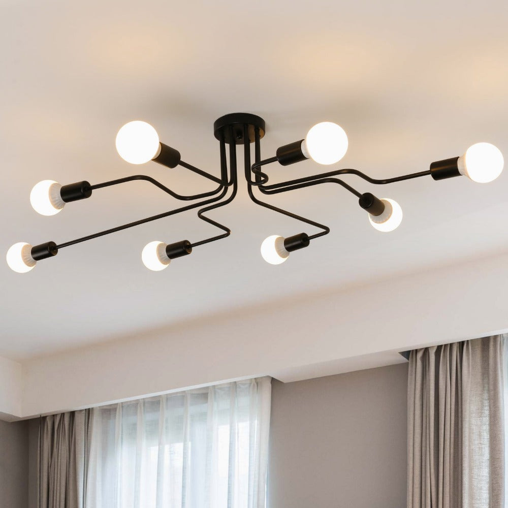 Lampadario Vintage - Lampade A Sospensione Lampadari Plafoniere - Foto 5