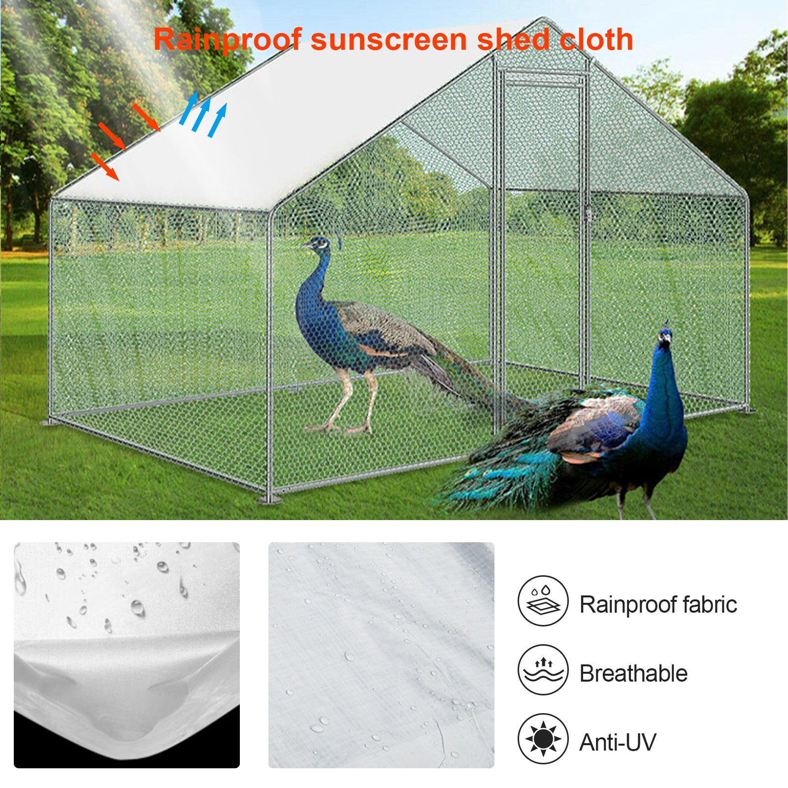 Goomp Rete anti Uccelli,10m x 4m Reti per Alberi da Frutto Rete anti