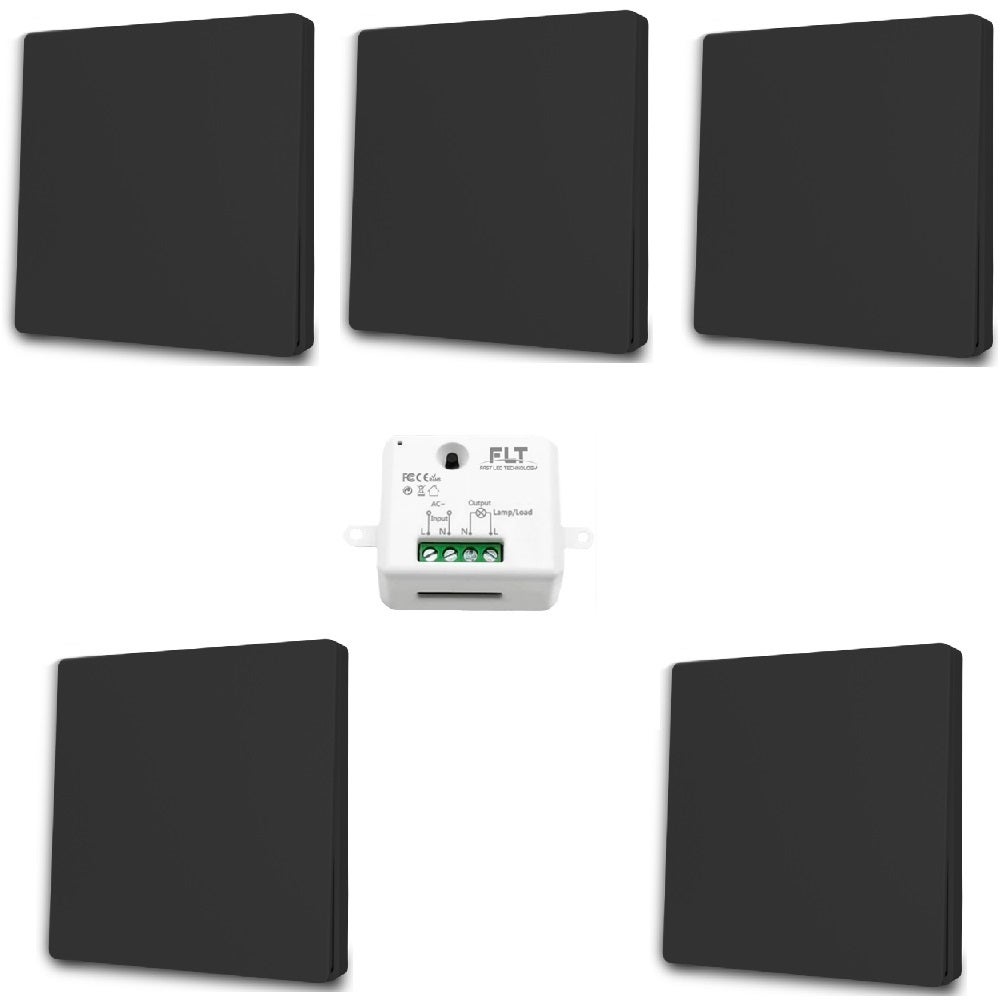 Kit interrupteur va et vient sans fil et sans pile auto alimenté — free download