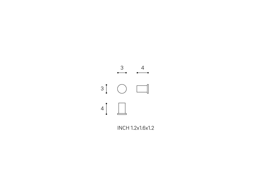 COSMIC Patère NOIR MAT LOGIC - 5