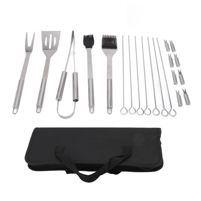 Kit d& 39;accessoires pour barbecue 20 outils de barbecue en Kit d& 39;accessoires pour barbecue 20 outils de barbecue en