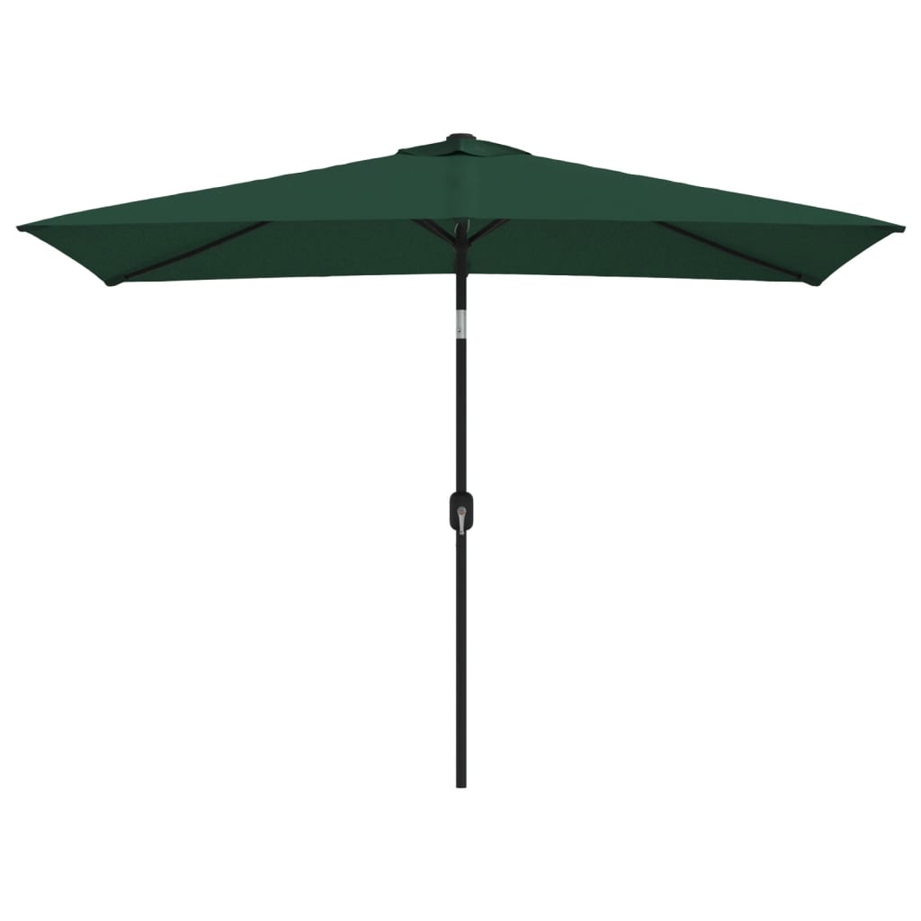 Parasol 200 x 300 cm Vert Rectangulaire vidaXL - 2