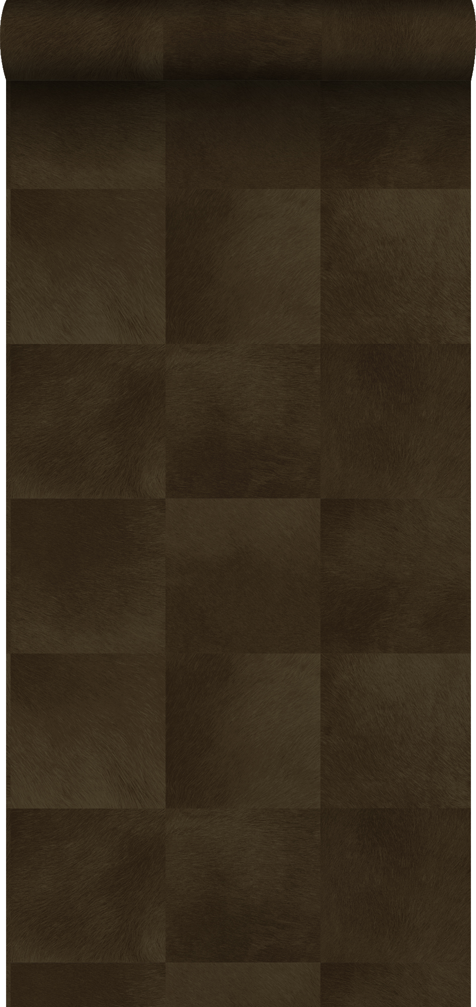 Papel pintado diseño de piel de animal marrón herrumbre - 53 cm x 10.05 m - origin wallcoverings