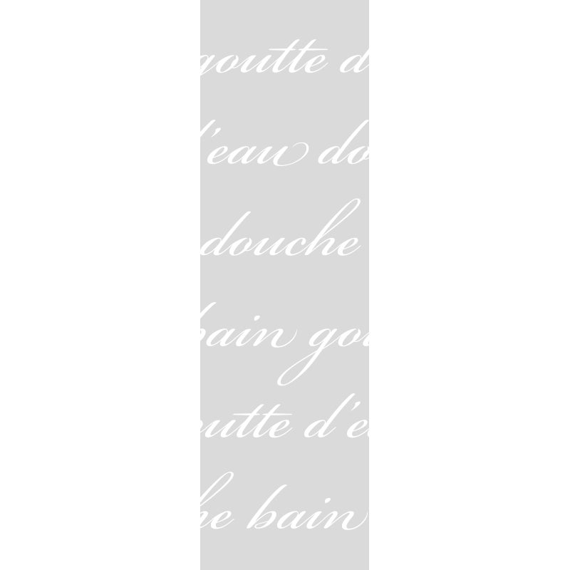 Adesivo porta di doccia Doccia letteraria - Sticker adesivo - adesivi murali - 185x55cm - 5