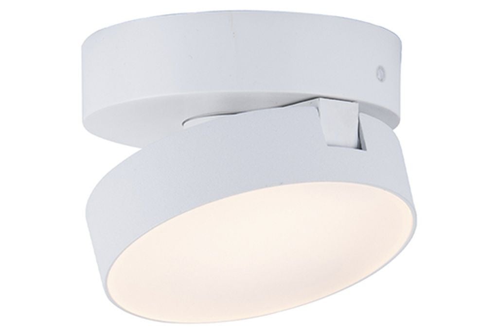 Spot LED Stanos biały 6,8W Odcienie bieli 400lm aluminium wym:5,5x10x10cm IP20 Lutec