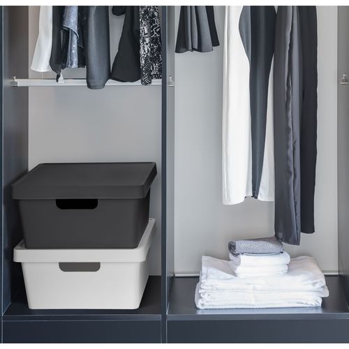 Boîte de rangement avec couvercle Confortime Carré Avec couvercle 10 L - 9