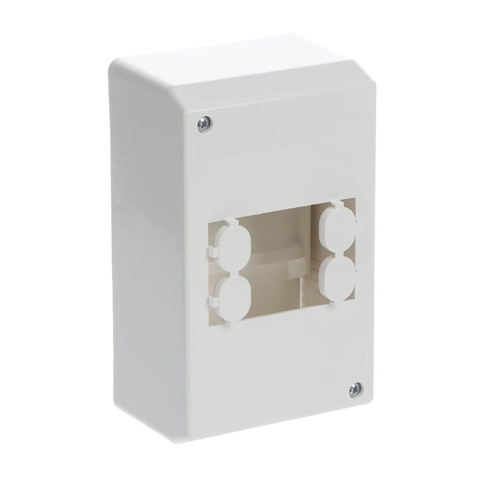 Abb 1SL2404A01 - Coffret cache-borne 4 Modules PCD | Leroy Merlin