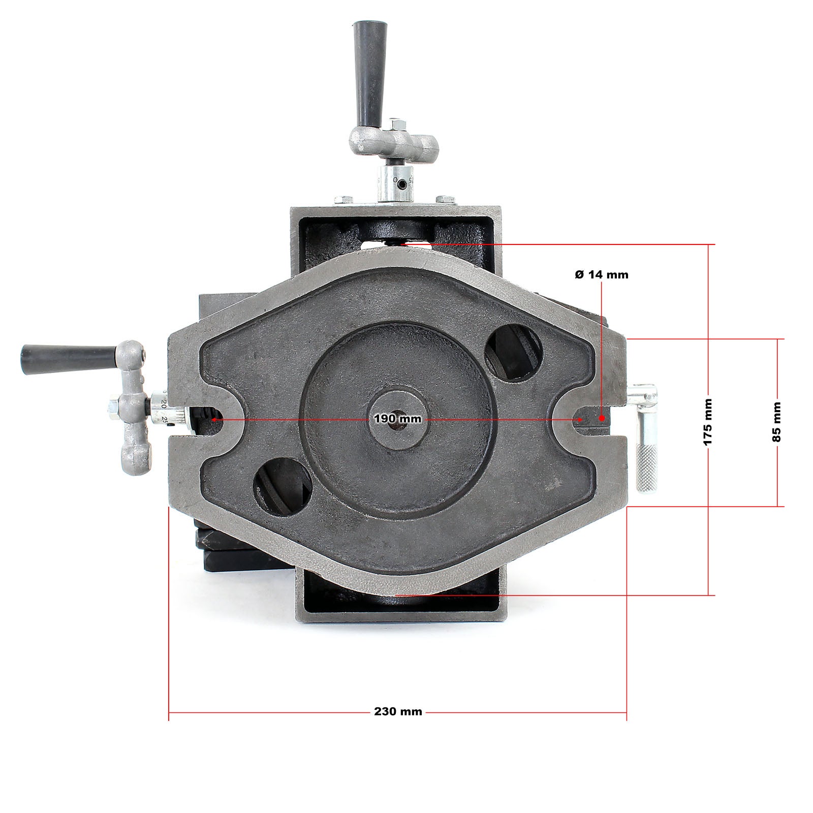 Étau D'établi Bellota 125 Mm - En Fonte, Mâchoires Interchangeables, Enclume De Taraudage, Pour Atelier Ou Bricolage - 4