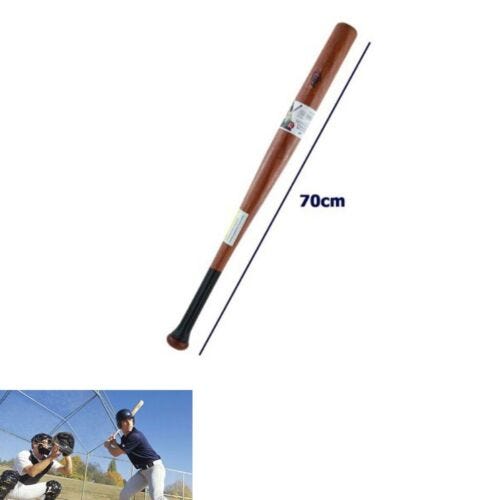Kisangel Batte De Baseball En Bois Massif - Outil D'Entraînement Robuste Et Portable Pour Adultes