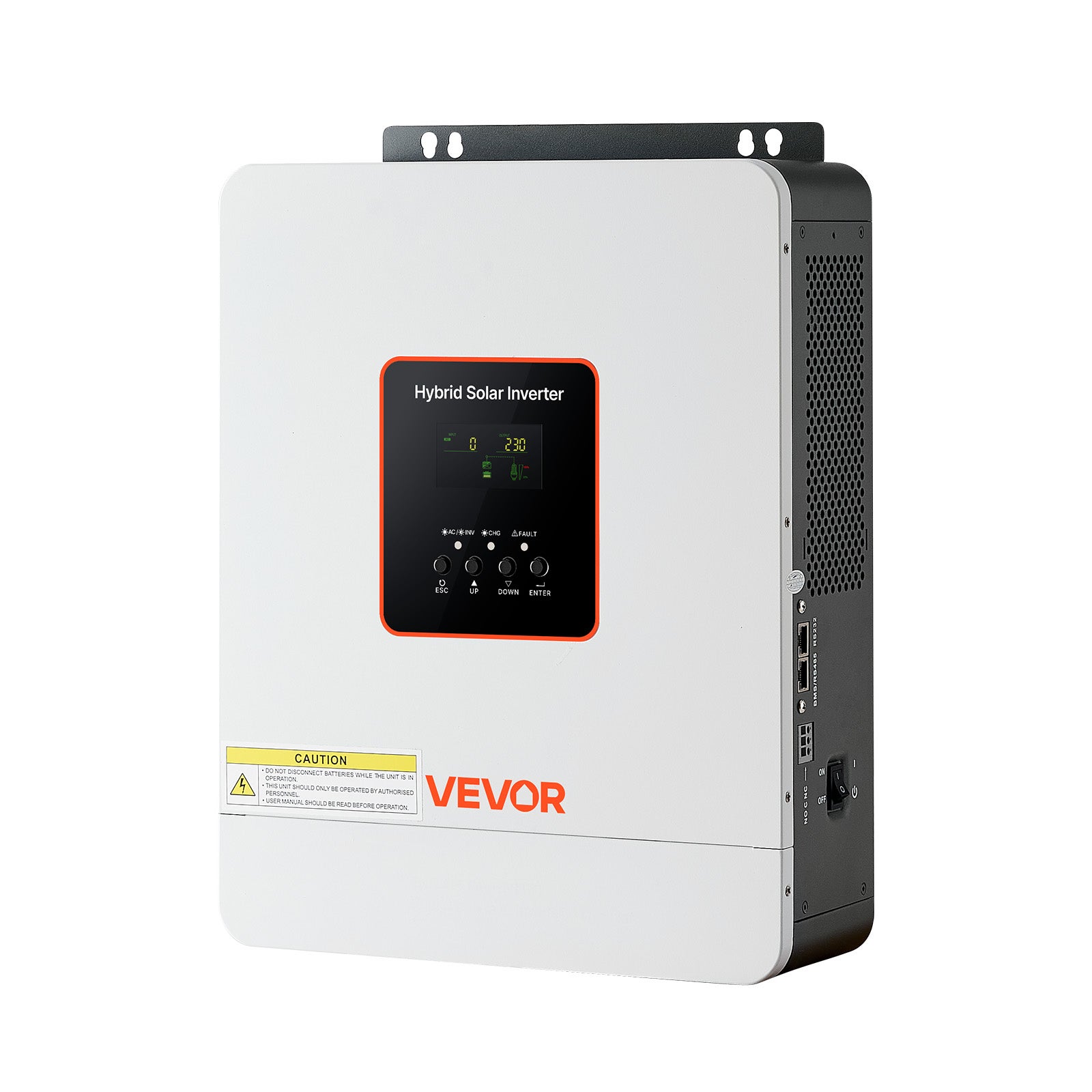 Onduleur Hybride VEVOR 3000 W Onduleur Solaire Hybride 24 V CC à 230 V — free download