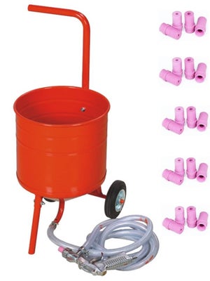 SURENHAP Machine de sablage Pistolet de Sablage Pneumatique Petite